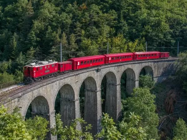 Le petit train de la Mure