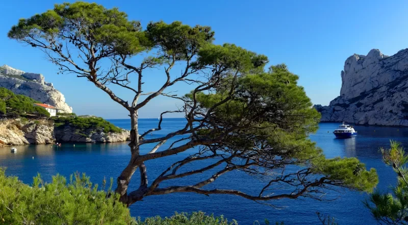 La Côte Bleue en bateau
